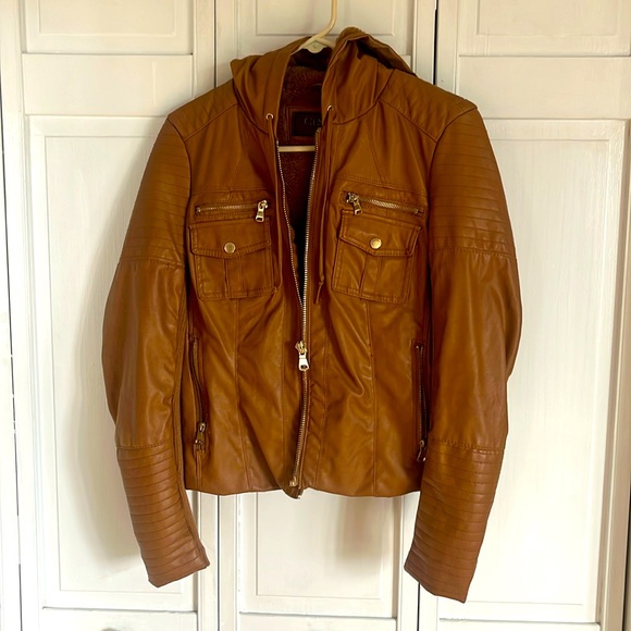 Cavalini Jackets & Blazers - Brown Moto jacket